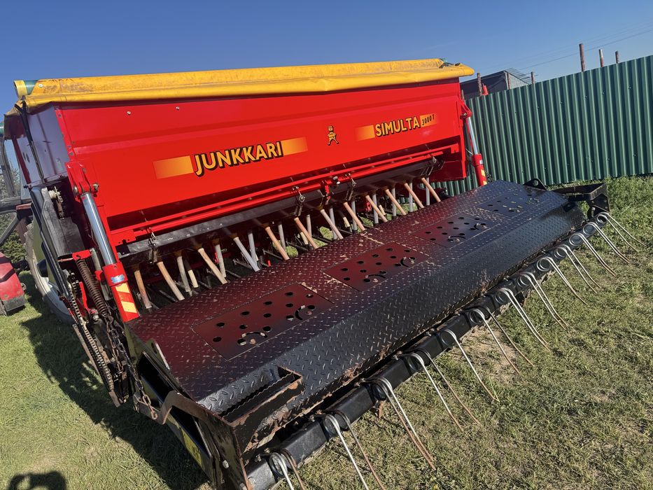 Сівалка Зернова Дискова 3-метри Simulta Junkkari 3000T як Vaderstad