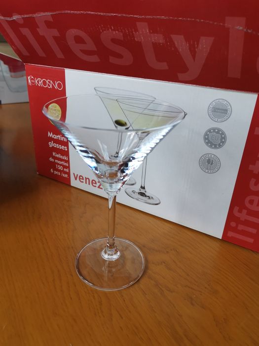 Kieliszki do martini 6 szt.