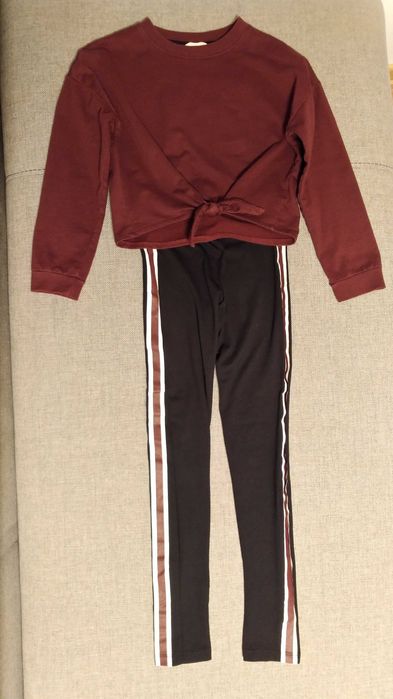 bluza i leginsy H&M r. 146