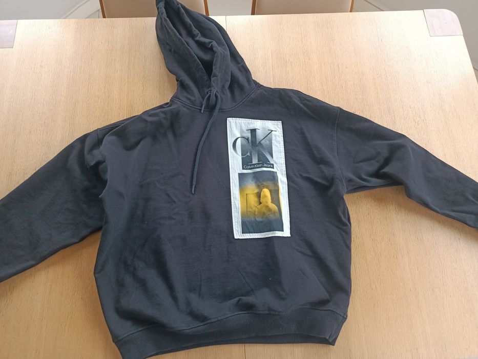 Bluza Calvin Klein Polaroid Hoodie -S/M Oversize