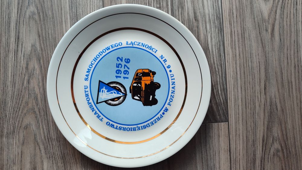 Okolicznościowy talerz porcelanowy