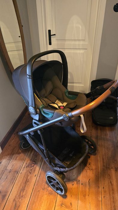 Wózek 3w1 Britax Römer Strider M Black Shadow + Gondola + Spacerówka + Fotelik Baby-Safe 3 i-Size