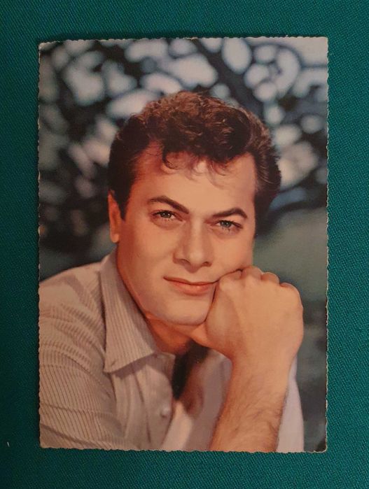 Postal / Photo card do Ator Tony Curtis - 1960
