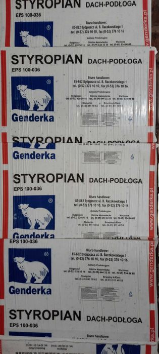 Wylewki betonowe, dostawa i rozłożenie styropianu