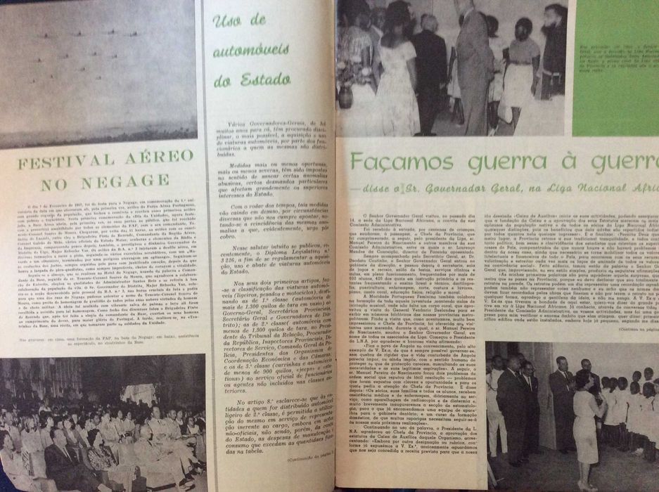 Revista de Angola , quinzenário ilustrado. Fevereiro de 1962