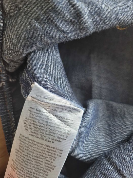 Nowe koszulobody niemowlęce 74 6-9 krótki rękaw jeansowe lato