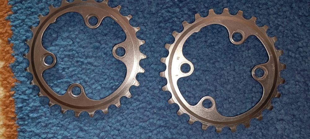 Pratos pedaleira Shimano XT  36-26 BC