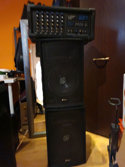 skytec slio 500w x2 + wzmacniacz