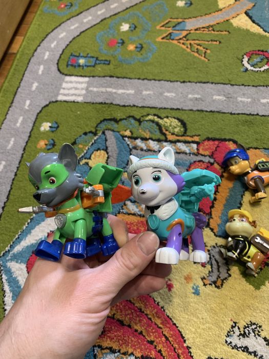 Дитячі іграшки щенячий патруль фігурки RAW Patrol щенки