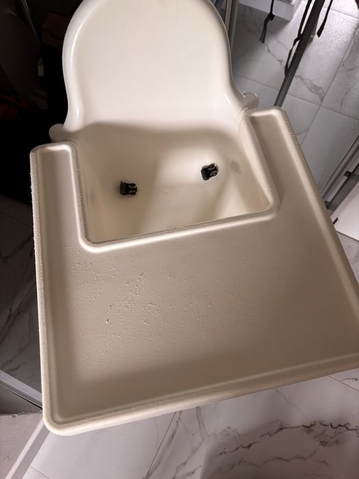 Krzeselko ikea antilop z podnóżkiem