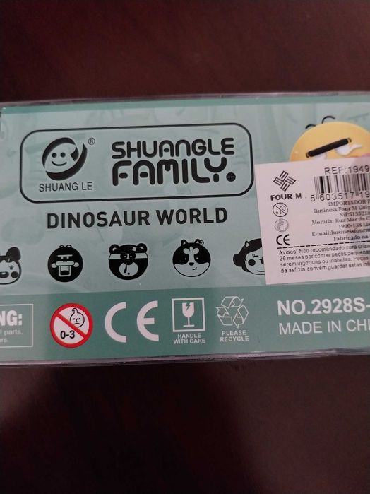 Jogo de água portátil, infantil, mundo dos dinossauros
