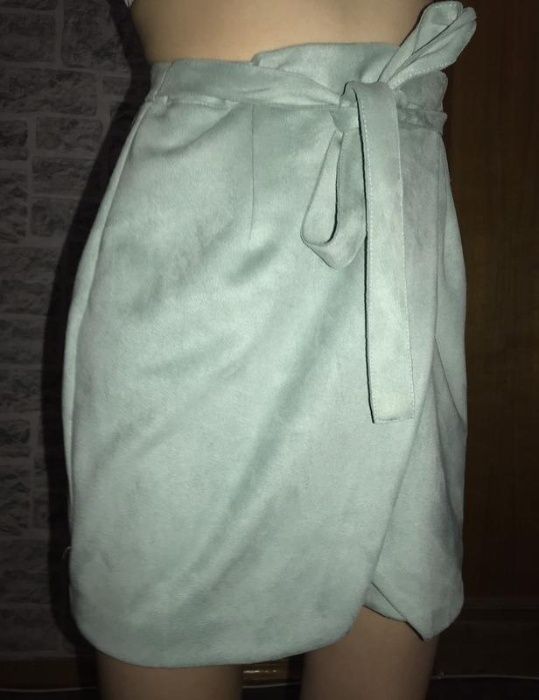 Трендовая юбка -под замш River Island