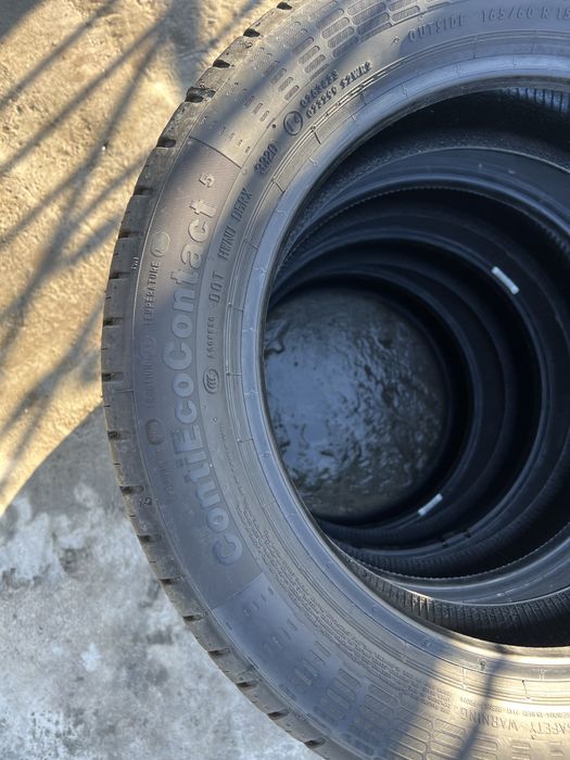 Шини нові літо 165/60 r15 continental contiecocontact5