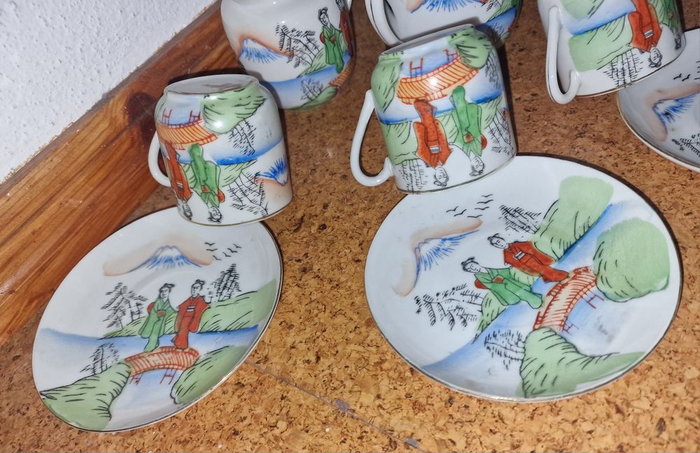 Conjunto Porcelana Oriental