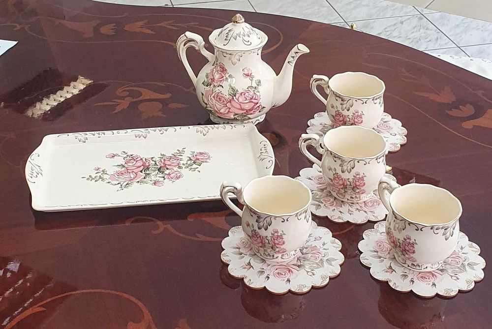serwis kawowy ceramiczny