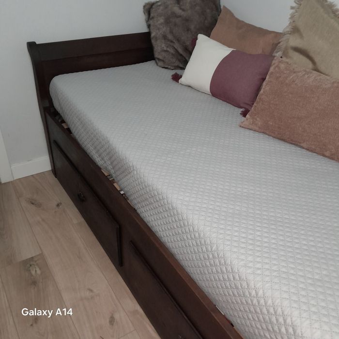 Cama rustica individual urgente