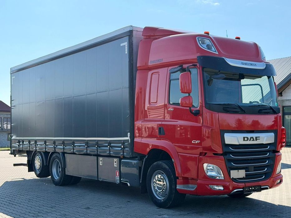 Daf Cf 430 / Firanka / Winda / E6 / 6X2 / Automat / Nowe Tacho /