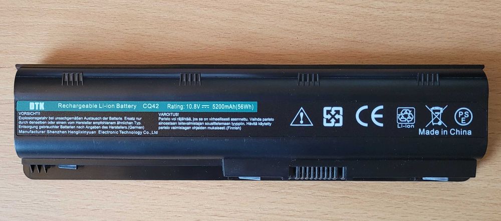 Bateria do laptopów  HP G62 Pavilion G6 G7 DV6-6000 Compaq DTK CQ42