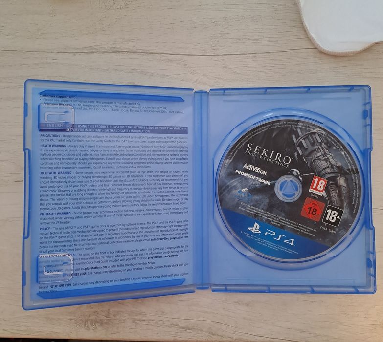 Sekiro Shadows Die Twice Playstation 4