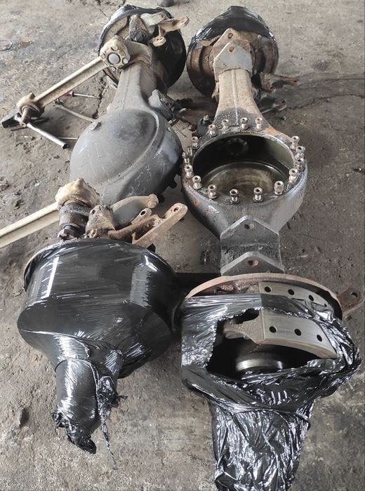 Чулок картер заднього середнього моста КамАЗ євро під блокування голий