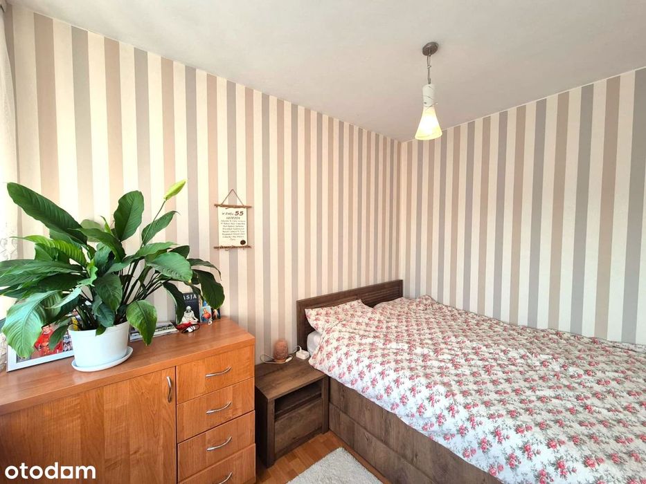 Przestronne 4-pokojowe mieszkanie 60m2, balkon loggia, os. POW