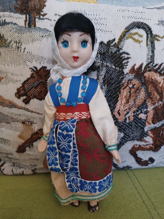 Кукла ссср паричковая