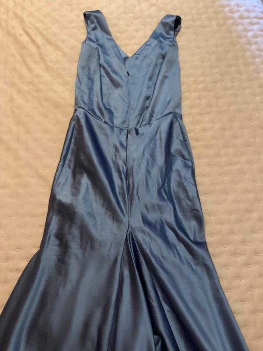 Vestido azul sereia