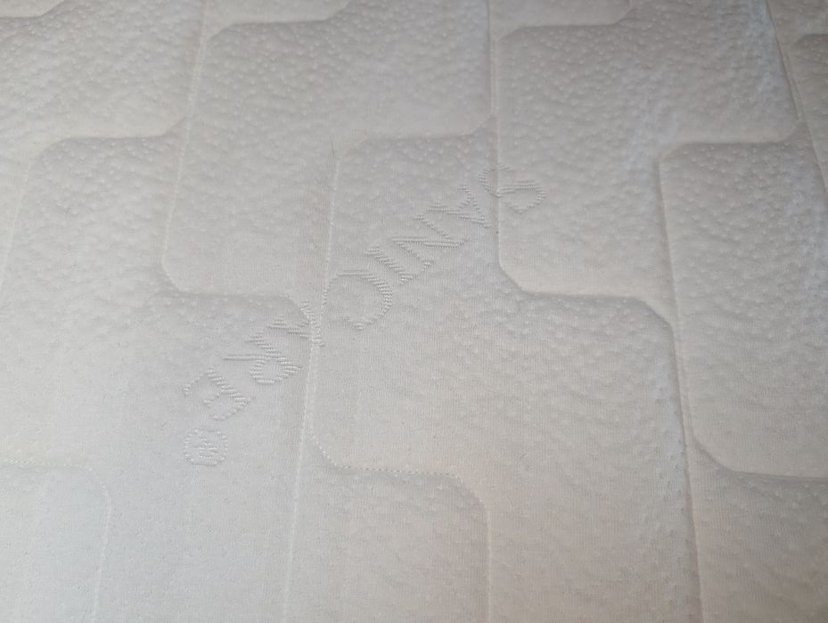 Materac piankowy Relaks  180x200, pokrowiec SaniCare + topper kokosowy