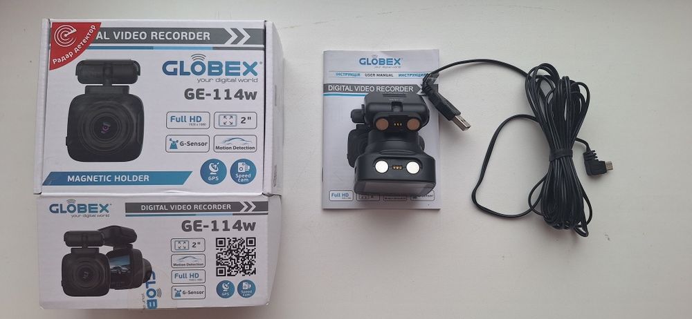 Відеореєстратор з GPS радаром GLOBEX GE-114E