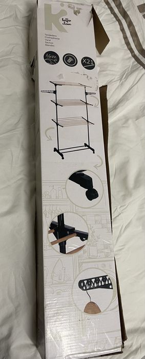 Estendal vertical grande, novo