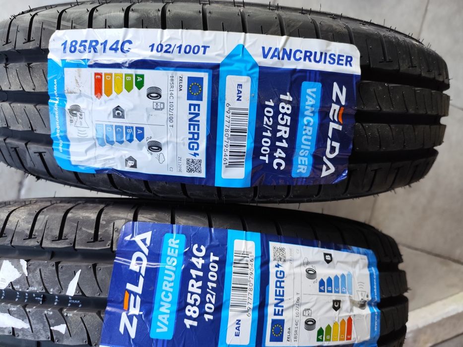 Pneus 185r14C Zelda Novos