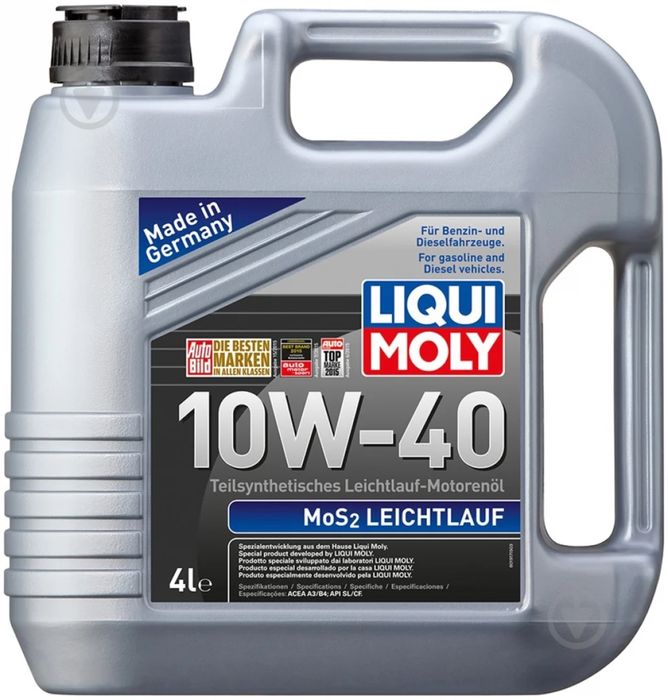 Моторна олива напівсинтетична Liqui Moly МoS2 Leichtlauf 10W-40 4 л (6948)