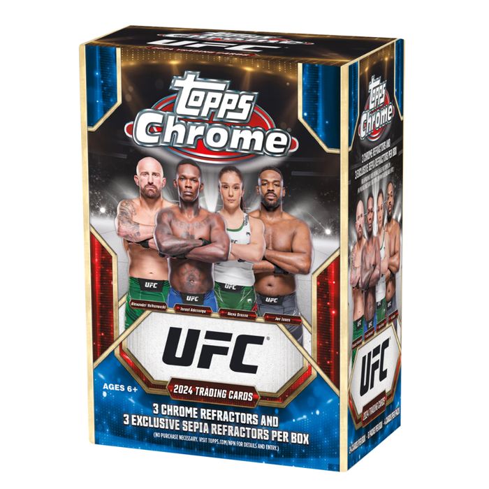 2024 Topps Chrome UFC – Blaster Box Edition