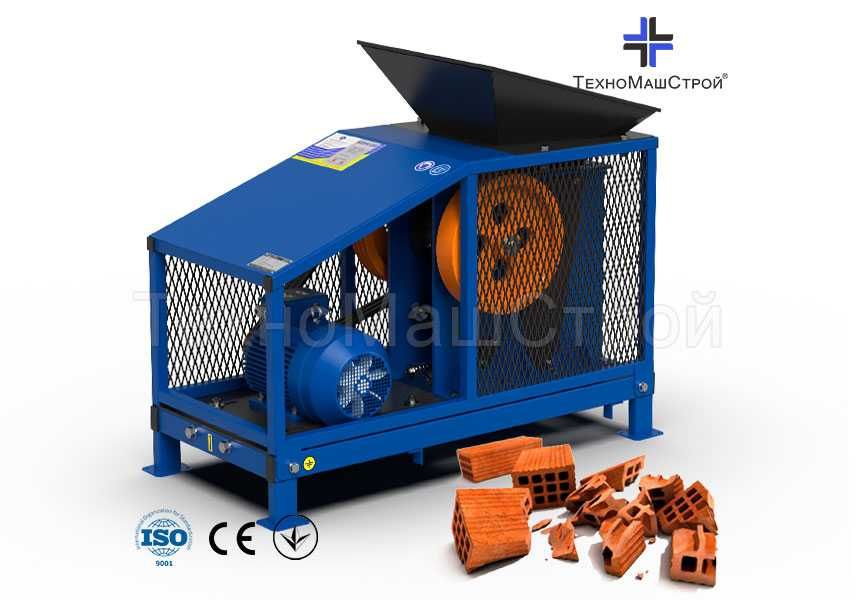 Щокова дробарка для каменю та цегли Bizon-150 подрібнювач каменю