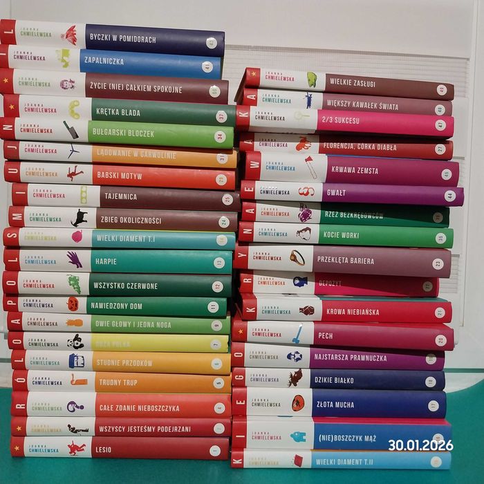 Joanna Chmielewska kryminały