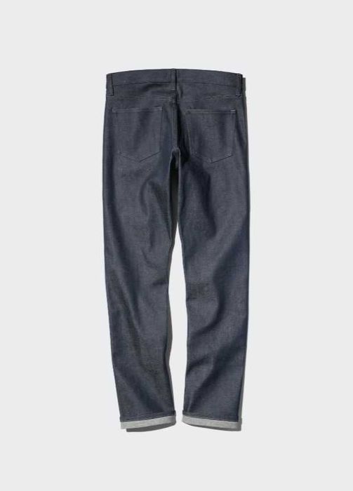Uniqlo (Япония) Селвідж (selvedge) стрейч джинсы (Slim Fit) 31x34