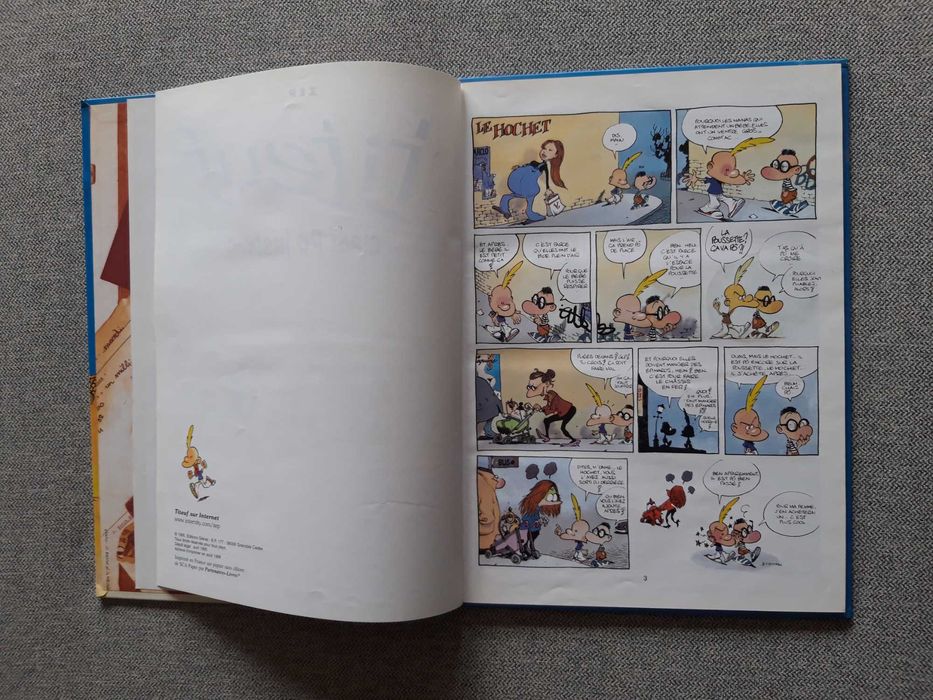 BD Titeuf "C'est pô juste..." de ZEP