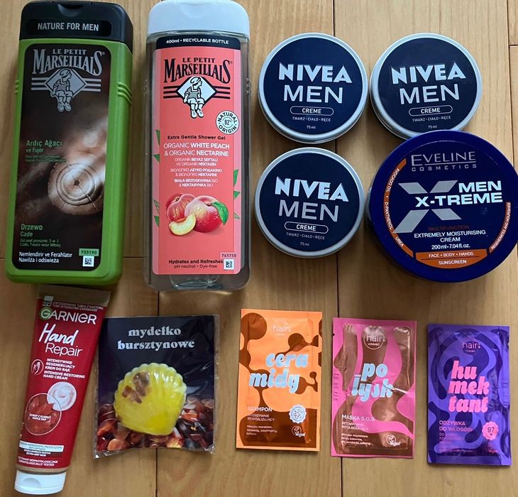 Kosmetyki Marsellais Nivea Garnier OnlyBIO Eveline