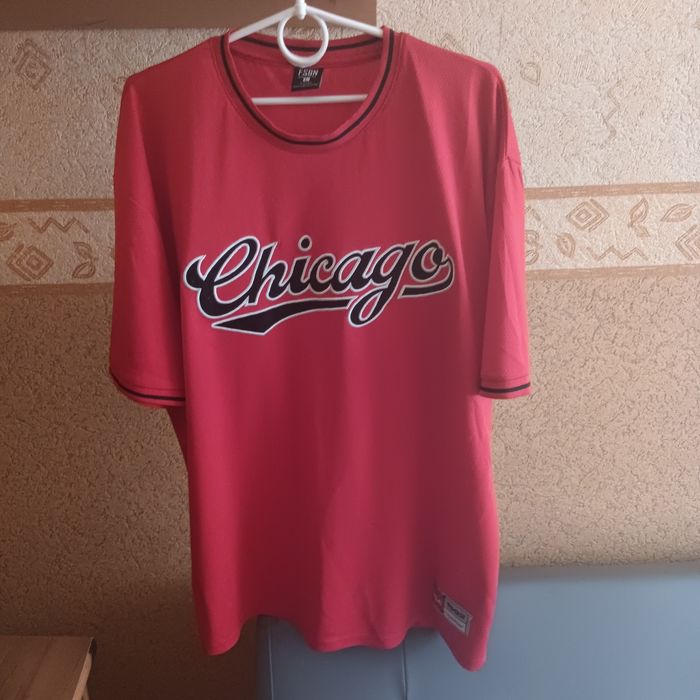 Męska koszulka koszykarska Chcago