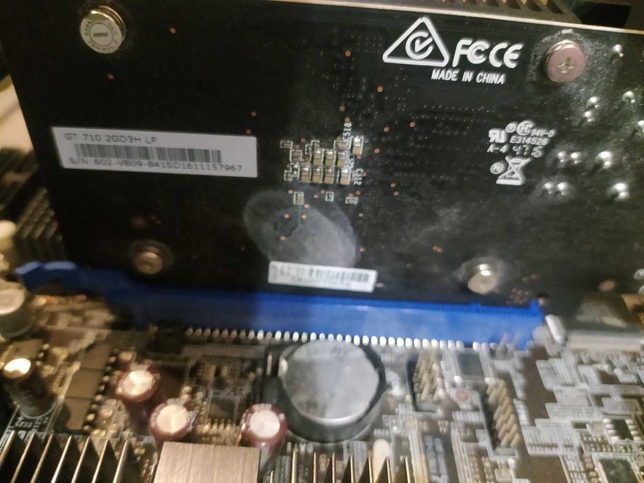 Płyta główna MS-7592, RAM 4GB, PENTIUM 3,00 GHz, grafika MSI 2GB.