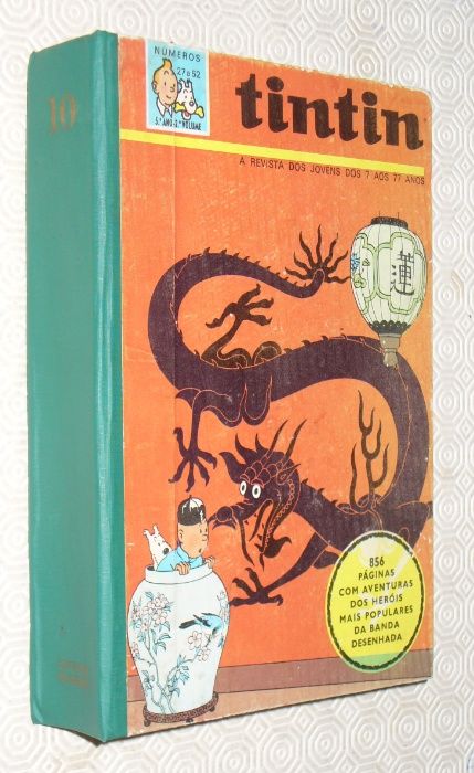 Tintin revista - volumes encadernados capa original Bertrand Tintim