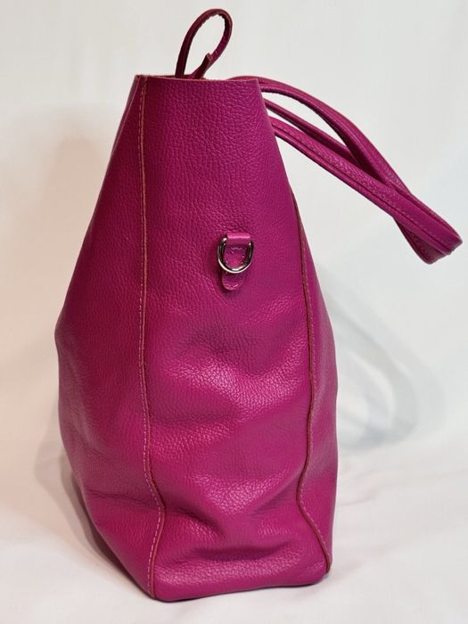 Vera pelle Італійська шкіряна мʼяка сумка шопер