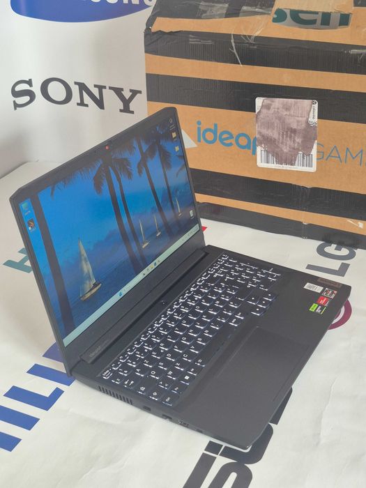 Lenovo IdeaPad Gaming 3, "15.6'',Ryzen 5 5600H, RAM 16 ГБ, SSD 512 ГБ , RTX 3050 4 ГБ