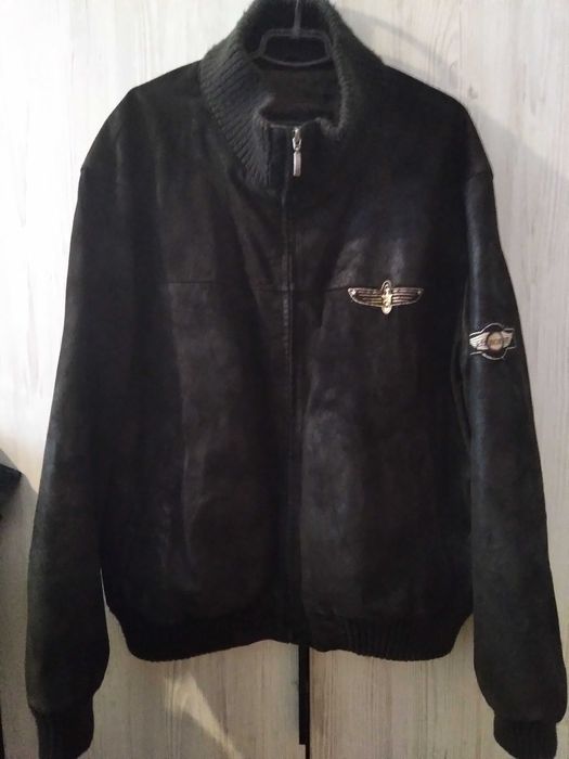 Мужская кож-замшевая куртка тихоокеанського флоту вмс сша перл-гарбор