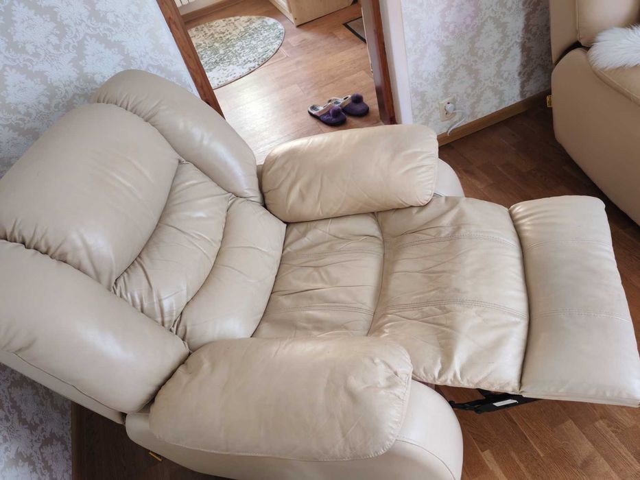 Шкіряні крісла 2 шт