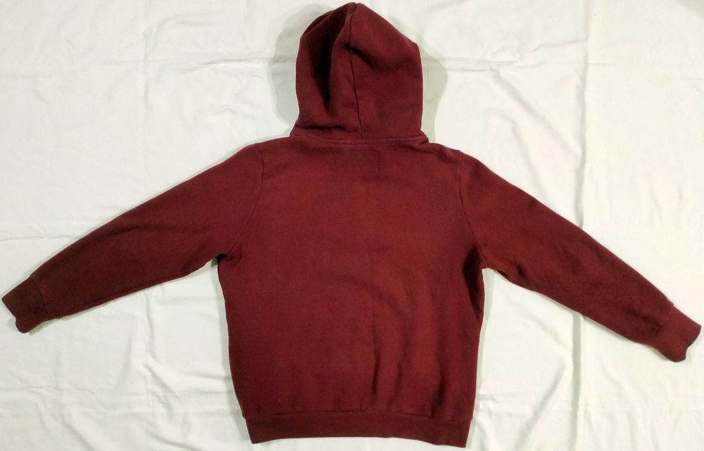 bluza # SUPERDRY Vintage Logo Premium Kaptur Solidna Ciepła LUX # L