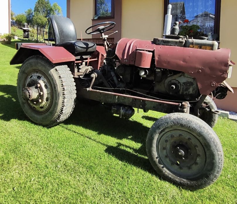 Ciągnik traktor SAM | Andorie S15 | Wóz | Dwukołówka