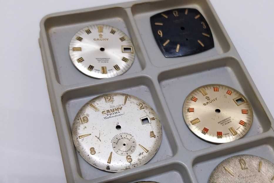 Cauny lote 10 mostradores Relógios de Homem