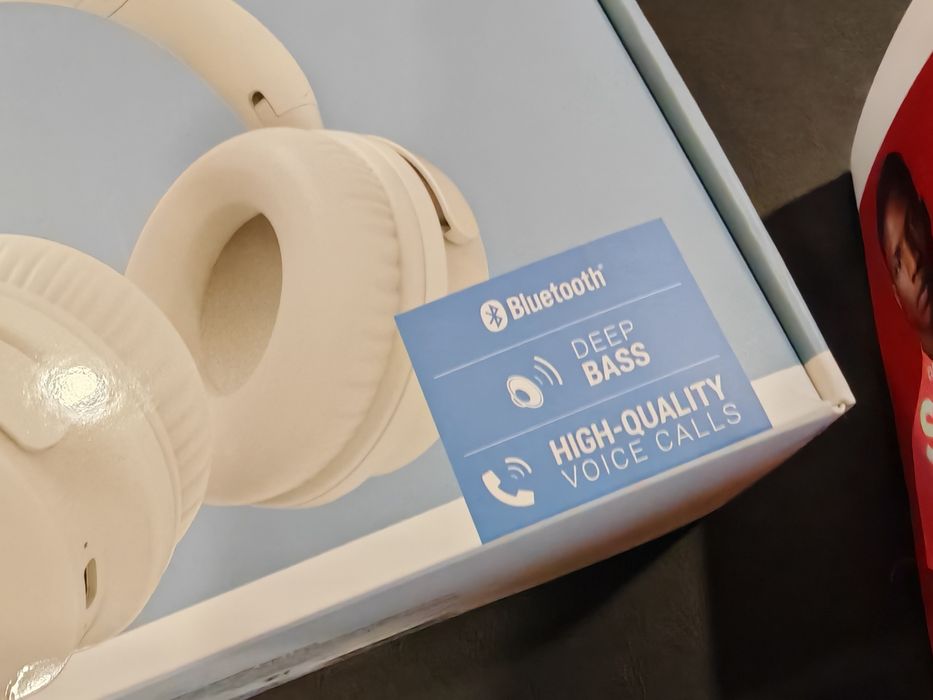 Headphones style 3 energy sistem branco e vermelho