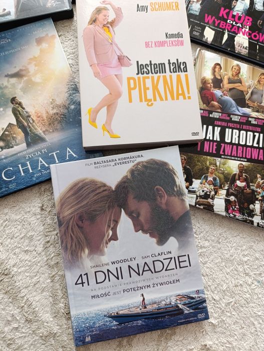Komplet plyt filmow na dvd.